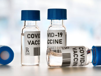 COVID-19 vaccine vials