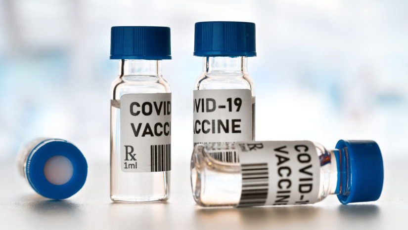 COVID-19 vaccine vials