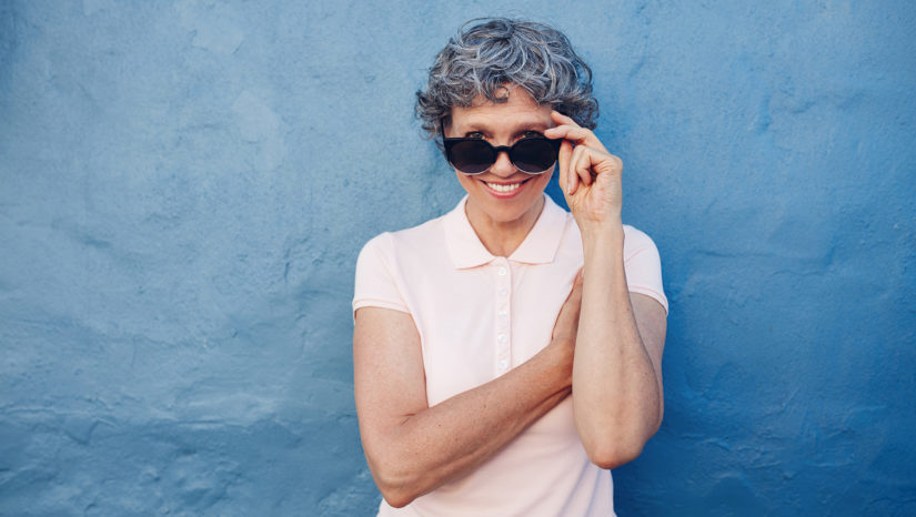 woman in sunglasses